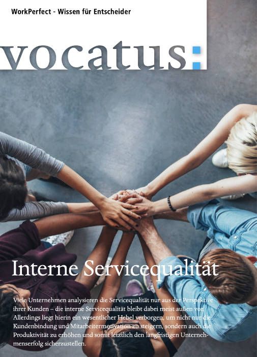 Medien Vocatus WordPerfect GmbH München: Interne Servicequalität.